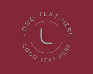 Modern Thin Letter Logo