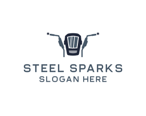 Industrial Welding Fabrication logo design