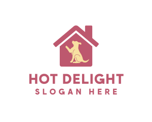 Dog House Vet logo design