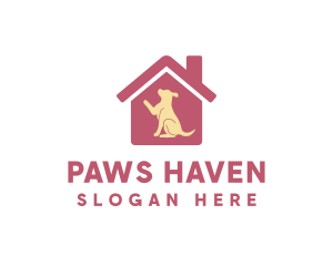 Dog House Vet logo design