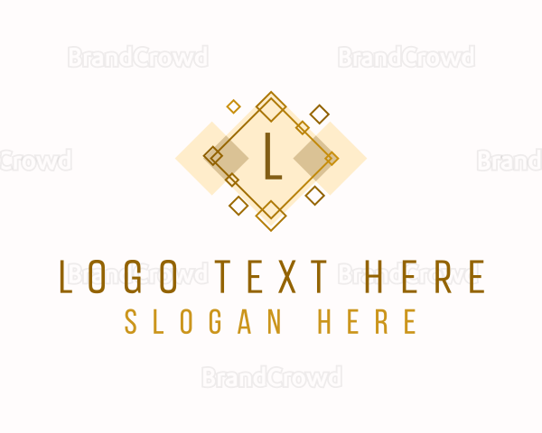 Gold Luxury Jeweler Logo