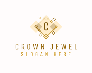 Gold Diamond Jeweler logo design