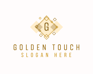 Gold Diamond Jeweler logo design