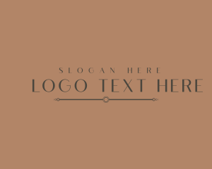 Luxury - Elegant Company Wordmark logo design