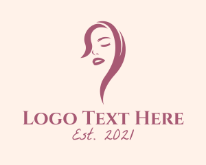 Makeup Artist - Female Hairstylist Salon logo design