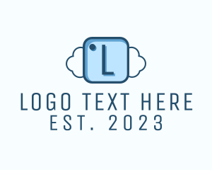 Letter - Cloudy Camera App logo design