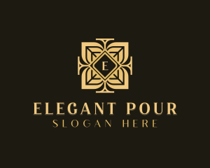 Elegant Floral Boutique logo design