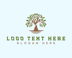 Outdoor - Community Wellness Tree logo design