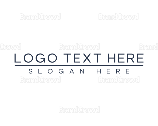 Brand Business Wordmark Logo