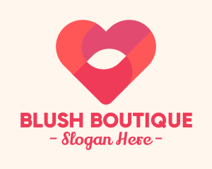 Love Heart Dating Boutique  logo design