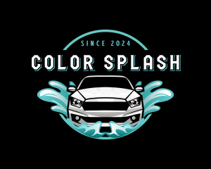 Car Wash Automotive logo design