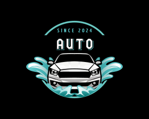 Windshield - Car Wash Automotive logo design