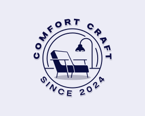 Upholstery - Lamp Armchair Upholstery logo design