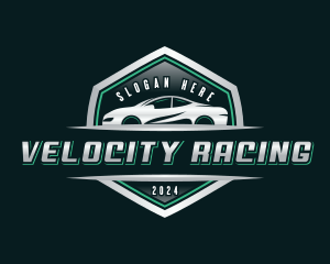 Automotive Racing Garage logo design