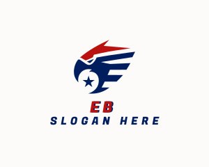Veteran - Patriotic Eagle Bird logo design