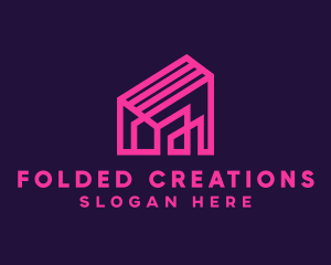 Architecture Pink House logo design