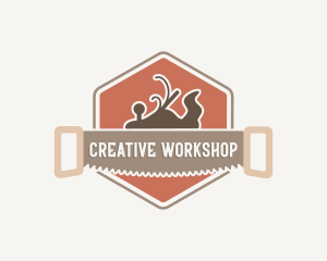Workshop - Woodwork Workshop Tools logo design