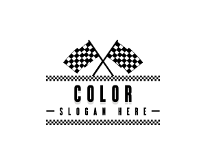 Race Flag Competition Logo