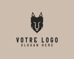 Wolf Head Animal Logo