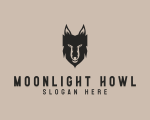 Werewolf - Wolf Head Animal logo design