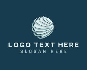 Globe - Business Tech Sphere logo design
