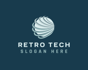 Business Tech Sphere logo design