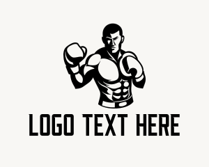 Champion - Boxing League Champion logo design