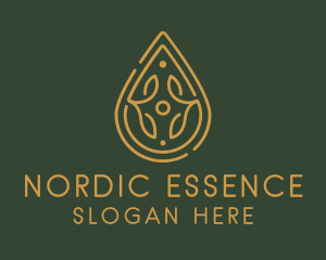 Natural Oil Extract  logo design