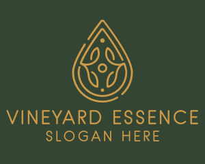 Natural Oil Extract  logo design