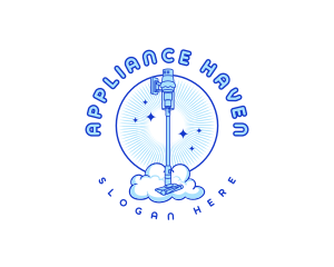 Appliance - Vacuum Hoover Cleaner logo design