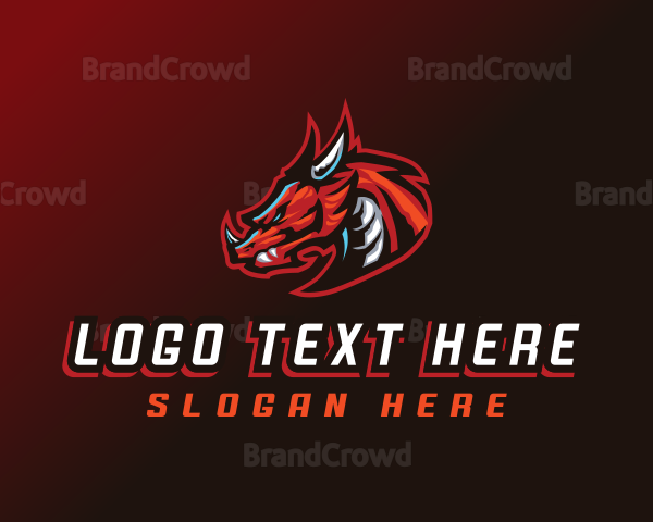 Gaming Monster Dragon Logo