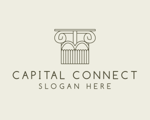 Ancient Column Finance logo design