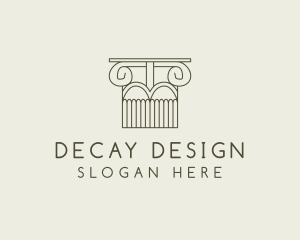 Ancient Column Finance logo design