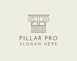 Ancient Column Finance logo design