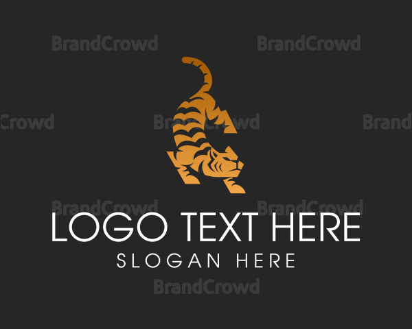 Modern Crouch Tiger Logo