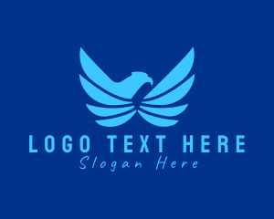 Elegant Eagle Wings Logo