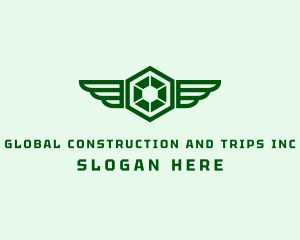Jewel - Army Wings Company logo design
