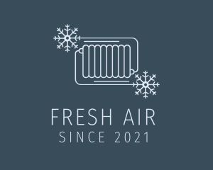 Cooling Refrigeration Radiator logo design