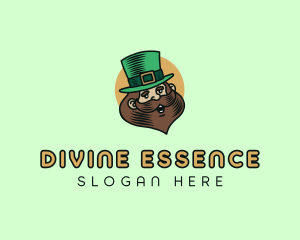 Saint - Happy Irish Leprechaun logo design