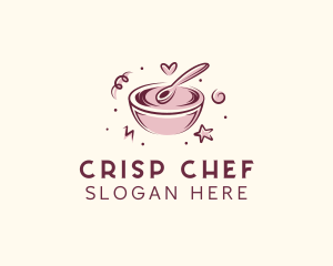 Mixing Bowl Pastry Baking logo design