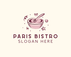 Mixing Bowl Pastry Baking logo design