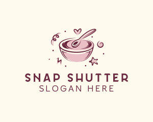 Sweets - Mixing Bowl Pastry Baking logo design