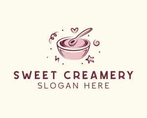 Mixing Bowl Pastry Baking logo design