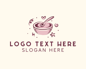 Confectionery - Mixing Bowl Pastry Baking logo design