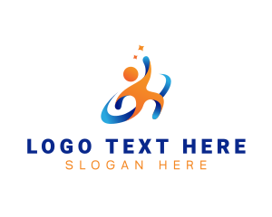 Human - Goal People Community logo design