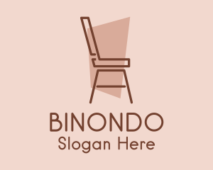 Minimalist Chair Design Logo
