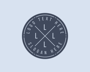 Signage - Hipster Business Shop logo design