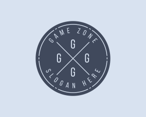 Hipster Business Shop Logo