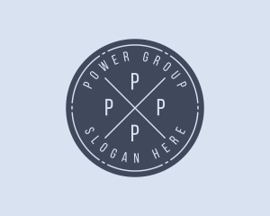 Hipster Business Shop Logo