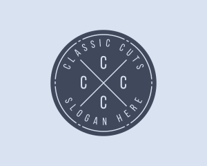 Hipster Business Shop logo design